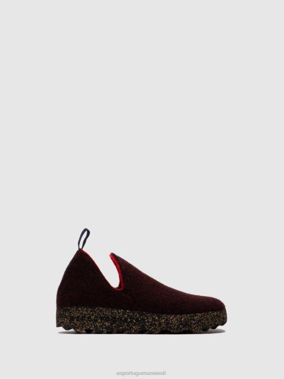 Asportuguesas naised slip-on kingad linn kingad merlot TR4HT42 - Sulgemiseks klõpsake pilti